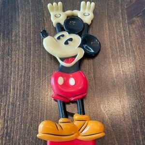 Vintage Walt Disney World Mickey Mouse Lollipop Fan Collectible Souvenir‎